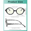 imageEyekepper 4pack Reading Glasses Women Small Lens Round Readers 200Blue Light Blocking Reading Glasses