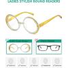 imageEyekepper 4pack Round Reading Glasses For Women Stylish Readers 1754 Pack Mix Color2