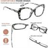 imageEyekepper Chic Reading Glasses for Women Oversized Readers  BlackGrey Tortoise