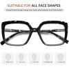 imageEyekepper Reading Glasses for Women 4Pack Large Frame Readers Eyeglasses Oversize 1754pcsmix