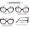 imageEyekepper Reading Glasses for Women 4Pack Large Frame Readers Eyeglasses Oversize 175BlackTortoise