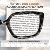 imageEyekepper Reading Glasses for Women 4Pack Large Frame Readers Eyeglasses Oversize 175Grey Tortoise
