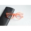 imageEyekepper Round Reading Glasses for Women Large Frame Readers  Grey Tortoise 175Pink