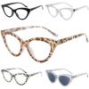 imageEyekepper 5 Pack Small Reading Glasses for Women Cateye Style Ladies Readers 1505pcsmix