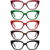 imageEyekepper 5pack Reading Glasses For Women Stylish Readers 2255 Pack Mix Color