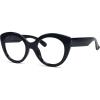 imageEyekepper Round Reading Glasses for Women Large Frame Readers  Grey Tortoise 250Black