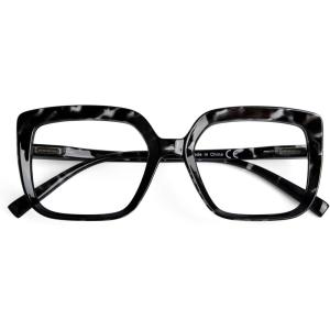 imageEyekepper Reading Glasses for Women 4Pack Large Frame Readers Eyeglasses Oversize 175BlackTortoise