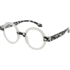 imageEyekepper Round Reading Glasses for Women Retro Readers Eyeglasses  Tortoise 150BlackTortoise