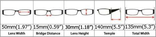 imageEyekepper 5 Pack Blue Light Filter Glasses Classic Computer Reading Glasses Orange Tinted 1255pcs All Grey Lens