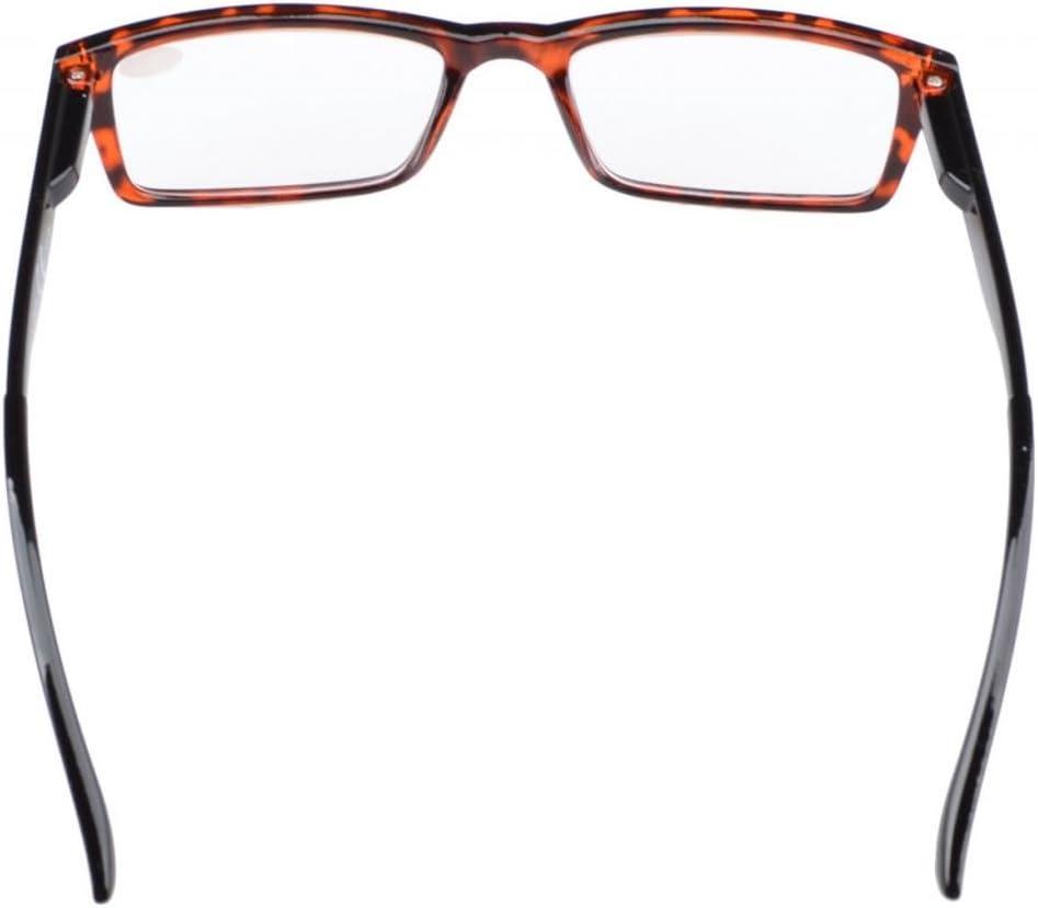 imageEyekepper Spring Hinge 5pack Retro Style Reading Glasses Sunshine Readers Grey LensBlack Arm5pcs All Clear Lens
