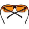 imageEyekepper 100 Blue Light ReductionHuge Fitover AntiBlue Blocking Computer Eyeglasses with Extra Amber Lenses Tortoise1801black Red100 Blue Light Blocking