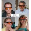 imageEyekepper 100 Blue Light ReductionHuge Fitover AntiBlue Blocking Computer Eyeglasses with Extra Amber Lenses Tortoise1802black Red100 Blue Light Blocking