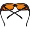 imageEyekepper 100 Blue Light ReductionHuge Fitover AntiBlue Blocking Computer Eyeglasses with Extra Amber Lenses Tortoise1805tortoise100 Blue Light Blocking