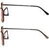 imageEyekepper 2 Pack Reading Glasses Blue Light Blocking Metal Frame Computer Readers Amber Tinted 050Blue Light Blockingb982 Pairs