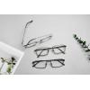imageEyekepper 2 Pack Reading Glasses Blue Light Blocking Metal Frame Computer Readers Amber Tinted 050Gunmetal