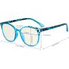 imageEyekepper 4 Pack Ladies Reading Glasses  Oversize Round Stylish Readers for Women Reading 100Blue Light Blockingb404 Pairs