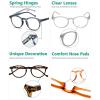 imageEyekepper 4pack Reading Glasses Blue Light Blocking for Women Amber Tinted 15010 Pack Mix  R071