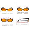 imageEyekepper 4pack Reading Glasses Blue Light Blocking for Women Amber Tinted 150Blue Light Blockingb984 Pairs