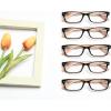 imageEyekepper 5 Pack Blue Light Filter Glasses Classic Computer Reading Glasses Orange Tinted 125Blackbrown 5pc All Clear Lens