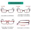 imageEyekepper 5 Pack Blue Light Filter Glasses Classic Rectangular Computer Eyeglasses Amber Tinted 0004 Pack Tortoise