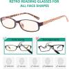 imageEyekepper 5 Pack Computer Glasses Digital Eye Strain Prevention Blue Light Filter Reading Glasses Amber Tinted 00010 Pack Mix  Cg908p