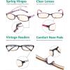 imageEyekepper 5 Pack Computer Glasses Digital Eye Strain Prevention Blue Light Filter Reading Glasses Amber Tinted 00010 Pack Mix  Cg908p