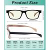 imageEyekepper 5 Pack Computer Glasses Digital Eye Strain Prevention Blue Light Filter Reading Glasses Amber Tinted 00010 Pack Mix  Uvr090