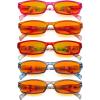 imageEyekepper 5 Pack Computer Glasses Digital Eye Strain Prevention Blue Light Filter Reading Glasses Amber Tinted 000Blue Light Blockingorange Tinted