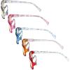 imageEyekepper 5 Pack Computer Glasses Digital Eye Strain Prevention Blue Light Filter Reading Glasses Amber Tinted 000Blue Light Blockingyellow Tinted