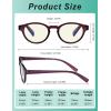 imageEyekepper 5 Pack Computer Glasses Digital Eye Strain Prevention Blue Light Filter Reading Glasses Orange Tinted 00010 Pack Mix  Uvr091