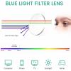 imageEyekepper 5 Pack Computer Glasses Digital Eye Strain Prevention Blue Light Filter Reading Glasses Orange Tinted 00010 Pack Mix  Uvrt1803