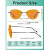 imageEyekepper 5 Pack Computer Glasses Digital Eye Strain Prevention Blue Light Filter Reading Glasses Orange Tinted 00010 Pack Mixdswk9901b