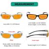 imageEyekepper 5 Pack Computer Glasses Digital Eye Strain Prevention Blue Light Filter Reading Glasses Orange Tinted 00010 Pack Mixdsxm01