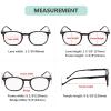 imageEyekepper 5 Pack Retro Design Blue Light Blocking Readers Blue Glare Filter Computer Reading Glasses Amber Tinted 1505 Pairs Mix