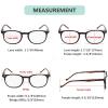 imageEyekepper 5 Pack Retro Design Blue Light Blocking Readers Blue Glare Filter Computer Reading Glasses Amber Tinted 150BlackTortoise5pcs All Clear Lens