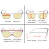 imageEyekepper 5Pack Oval Round Spring Hinges Eyeglasses Includes SunglassesBlue Light Blockingb605 Pairs