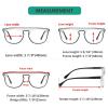 imageEyekepper 5pack Reading Glasses Double Color Stylish Readers5 Pack Mix Color