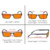 imageEyekepper Spring Hinge 5pack Retro Style Reading Glasses Sunshine Readers Grey LensBlue Light Blockingb984 Pairs