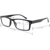imageEyekepper Spring Hinge 5pack Retro Style Reading Glasses Sunshine Readers Grey LensDemi Arm5pcs All Clear Lens