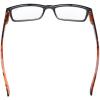 imageEyekepper Spring Hinge 5pack Retro Style Reading Glasses Sunshine Readers Grey LensDemi Arm5pcs All Clear Lens