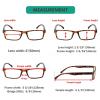 imageEyekepper Spring Hinge 5pack Retro Style Reading Glasses Sunshine Readers Grey LensDemi5pcs All Clear Lens