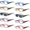 imageEyekepper 4pack Reading Glasses Blue Light Blocking for Women Orange Tinted 15010 Pack Mix  R006a