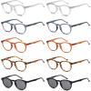 imageEyekepper 4pack Reading Glasses Blue Light Blocking for Women Yellow Tinted 20010 Pack Mix  R071