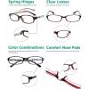 imageEyekepper 3 Pack Blue Light Blocking Reading Glasses Crystal Clear Computer Readers Amber Tinted 1003 Pack Beautiful Pattern