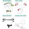 imageEyekepper 4pack Round Reading Glasses Blue Light Blocking Women Yellow Tinted 3004 Pairs Mix