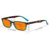 imageEyekepper 6pack Reading Glasses Blue Light Blocking Orange Tinted 100Blue Light Blockingb986 Pairs