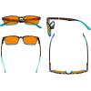 imageEyekepper 6pack Reading Glasses Blue Light Blocking Orange Tinted 100Blue Light Blockingb986 Pairs