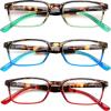 imageEyekepper 6pack Reading Glasses Blue Light Blocking Orange Tinted 100Normal Reading Glasses3 Pairs