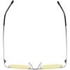 imageEyekepper Titanium Rimless Orange Tinted Lenses Computer Reading Glasses Readers Men WomenLens Width 47mmbb60 Lensgunmetal