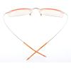 imageEyekepper Titanium Rimless Orange Tinted Lenses Computer Reading Glasses Readers Men WomenLens Width 51mmgold